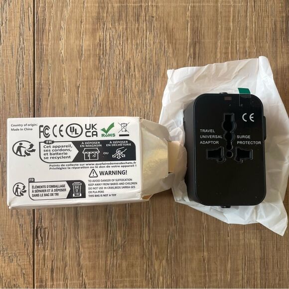 Univeral International Travel Power Adapter Plugs Charger for USA EU UK 110-240V - Picture 12 of 15